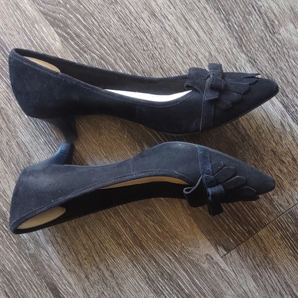 Suede Kitten Heels - Picture 2 of 6